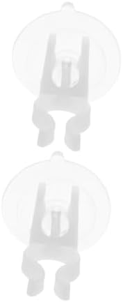 2pcs Transparent Suction Cup Candle Holders for Windows