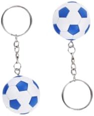 STOBAZA 4pcs Soccer Keychains for Boys Girls Party Favors