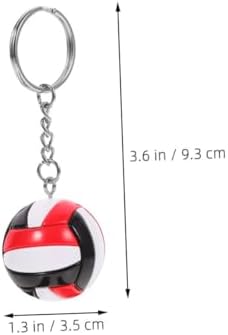IMIKEYA Volleyball Keychain Pendant Set