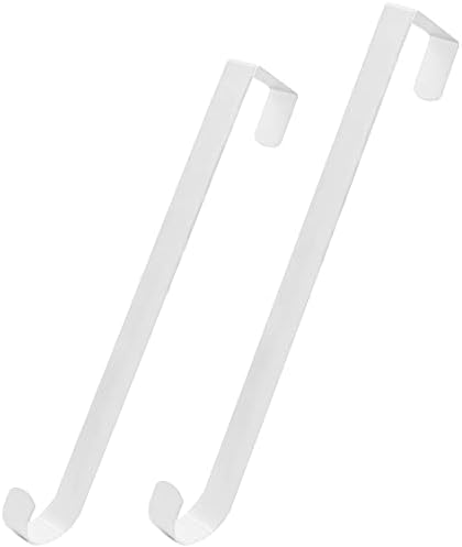HiGift 2 Pack White Wreath Hanger Hooks