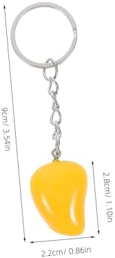 Alipis 10Pcs Summer Fruit Keychain Ornaments