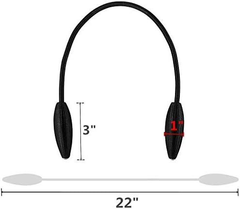 4-Pack Black Curtain Holdbacks Decorative Tiebacks