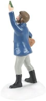 Department 56 Dickens Village Feeding Time Calf Figurine - Hand Crafted Porcelain Miniature