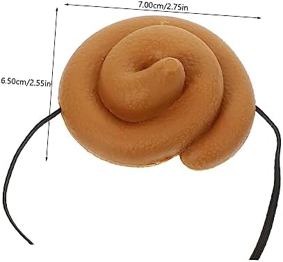3pcs Funny Poop Hat Set for Party Prank Costumes