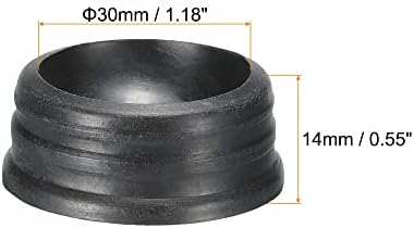 MECCANIXITY Crystal Ball Display Stand Black 3cm Diameter Pack of 20