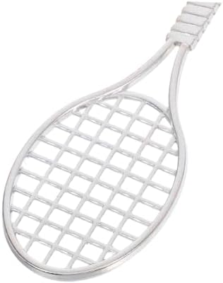 Cabilock 6pcs Mini Sports Pendant Keyring Badminton Bag Charm