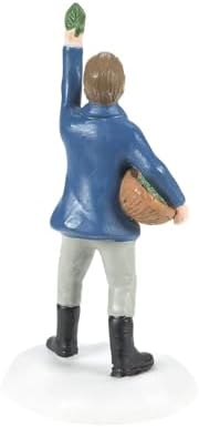 Department 56 Dickens Village Feeding Time Calf Figurine - Hand Crafted Porcelain Miniature