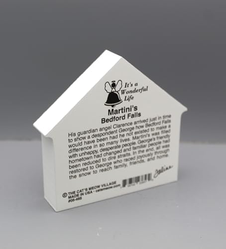 Cats Meow Village Its A Wonderful Life Shelf-Sitter