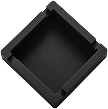 2Pcs Cigar Ashtray Silicone Unbreakable Big with Dual Rest