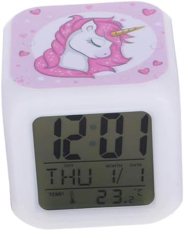 MAGICLULU Unicorn LED Digital Alarm Clock for Bedroom