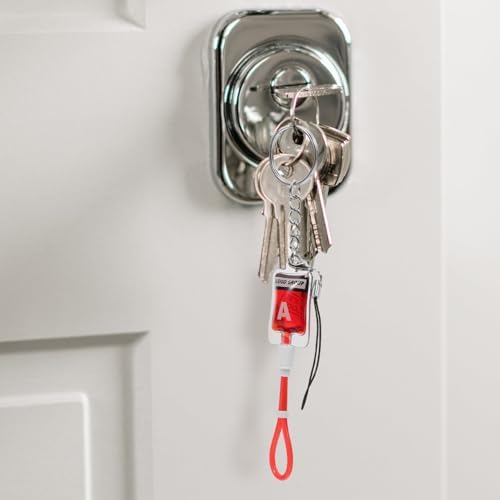 Luxshiny Halloween Blood Bag Keychain Pendant