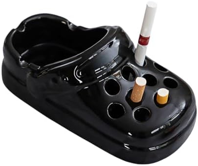 CuteZing Perforated Shoe Ceramic Ashtray 45 Inch