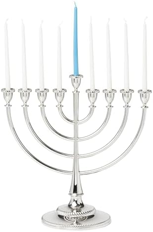 Reed And Barton 896613 Roseland Silver Menorah 1