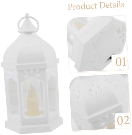 VOSAREA 1pc Elegant Iron Candleholder for Christmas Decor