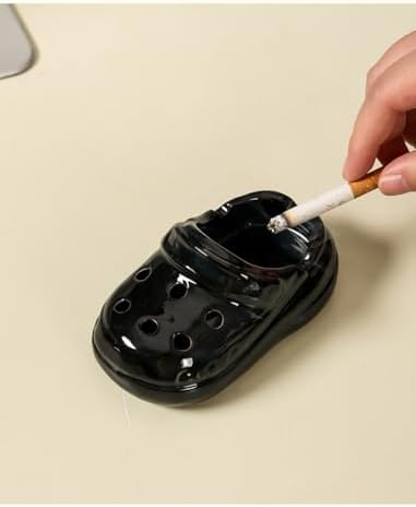 CuteZing Perforated Shoe Ceramic Ashtray 45 Inch