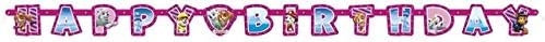 Multicolor Paw Patrol Girl Paper Banner 65 Ft