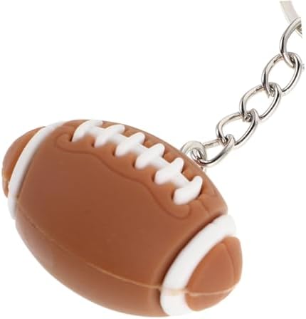 2PCS Mini Sports Balls Football Keychain for Boys