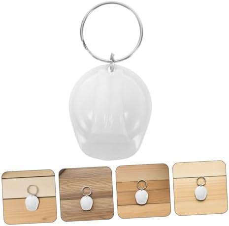Mini Construction Helmet Keychain for Workers and Party Favors