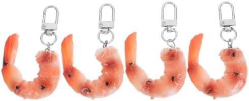 STOBAZA Shrimp Key Ring Car Key Charm