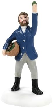 Department 56 Dickens Village Feeding Time Calf Figurine - Hand Crafted Porcelain Miniature