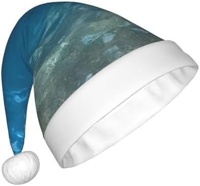 QinZheng Blue Ocean Seascape Santa Hat