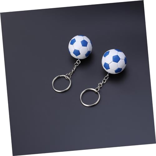 STOBAZA 4pcs Soccer Keychains for Boys Girls Party Favors
