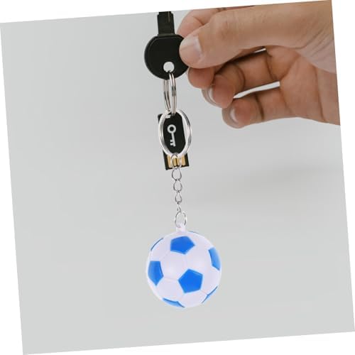VICASKY 2PCS Soccer Ball Keychains for Football Fans