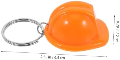 Zerodeko 4pc Unique Mini Helmet Keychain Set