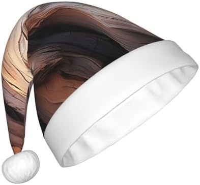 QINZHENG Christmas Santa Hat with Tree Camo Print