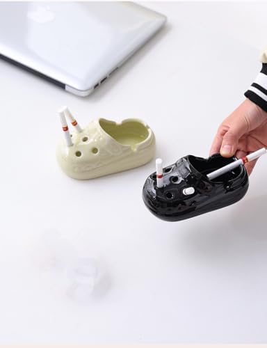 CuteZing Perforated Shoe Ceramic Ashtray 45 Inch