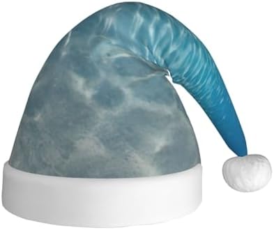 Personalized Santa Hat Velvet Plush Christmas Headwear for Women
