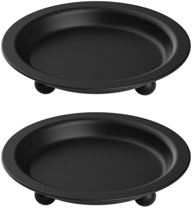 Beeutik Black Candlestick Holder Set of 2