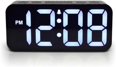 Westclox Digital Alarm Clock with RGB Display