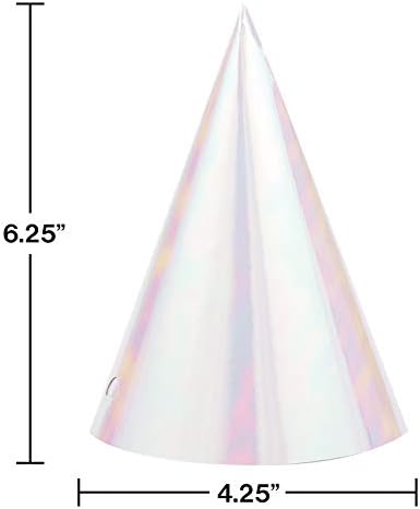 Trendware Iridescent Party Hats 24 Count