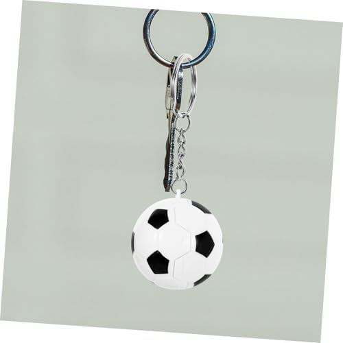 VOSAREA 2Pcs Soccer Ball Keychains for Boys