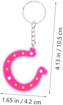 DECHOUS 15pcs Cute Cowgirl Keychains for Party Bags