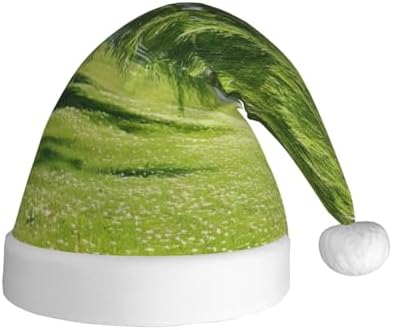 QINZHENG Personalized Santa Hat with Willow Tree Print