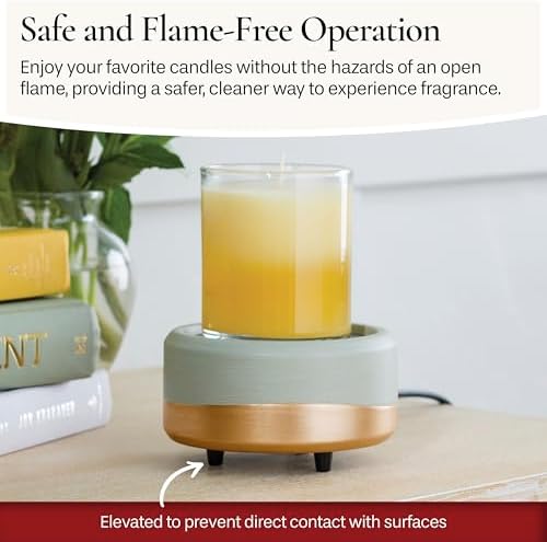 Candle Warmers Etc 2-in-1 Candle and Fragrance Warmer