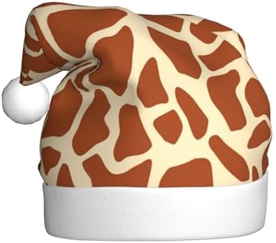 Colorful Butterfly Print Christmas Hat for Adults
