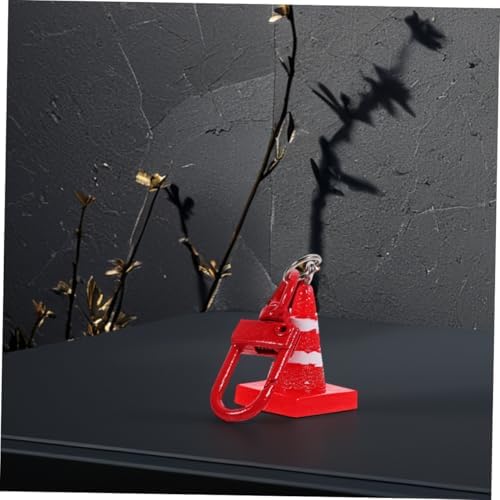 6pcs Mini Traffic Cone Keychain Party Favors for Boys
