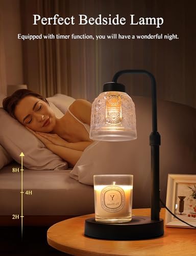 Yohonk Candle Warmer Lamp with Timer Dimmable
