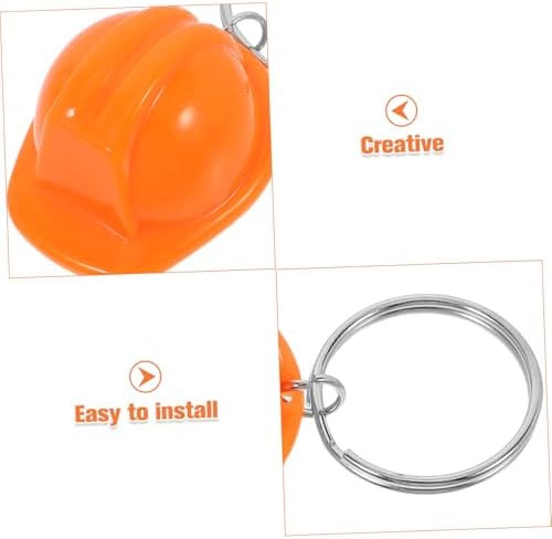 Zerodeko 4pc Unique Mini Helmet Keychain Set