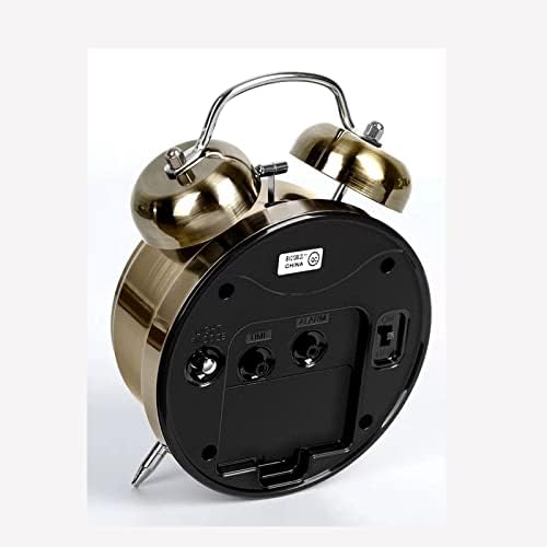 Loud Double Bell Alarm Clock for Heavy Sleepers