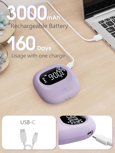 Roxicosly Super Strong Vibrating Alarm Clock for Heavy Sleepers