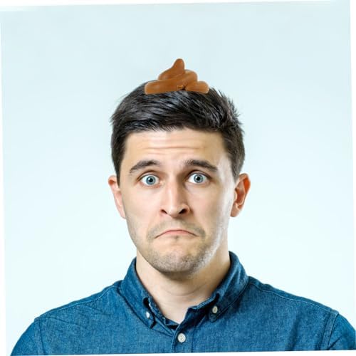 3pcs Funny Poop Hat Set for Party Prank Costumes