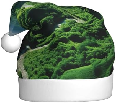 Personalized Santa Hat Velvet Plush Christmas Headwear