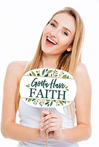 Funny Elegant Cross Photo Booth Props Kit - 10 Piece