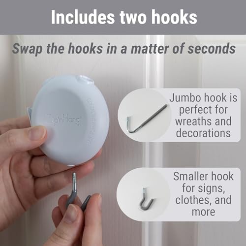 Zip n Hang Xtra Wreath Hanger for Glass Doors