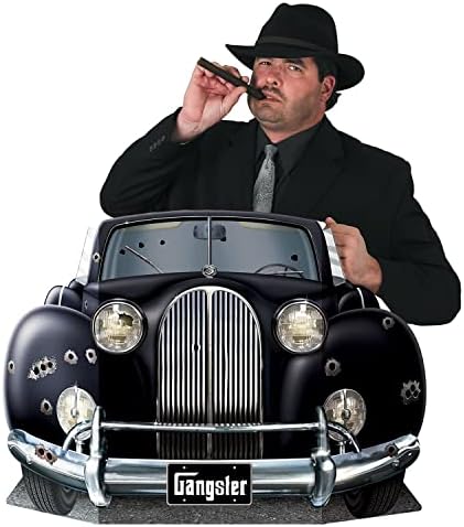 Beistle 2 Piece Gangster Car Photo Props 3675 x 245