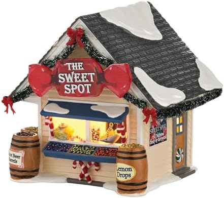 Department 56 Ceramic Snow Village The Sweet Spot Lit House